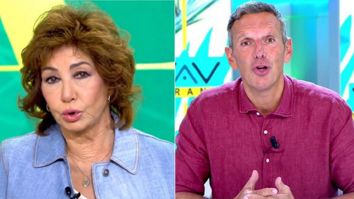 Ana Rosa Quintana y Joaquín Prat.