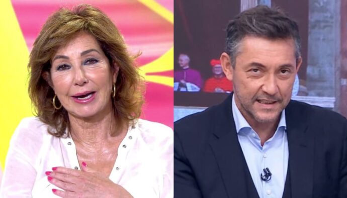 Ana Rosa Quintana y Javier Ruiz.