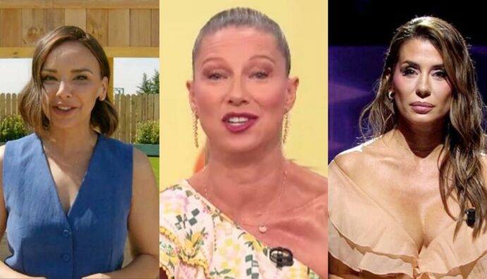 Chenoa, Anne Igartuburu y Elena Tablada.