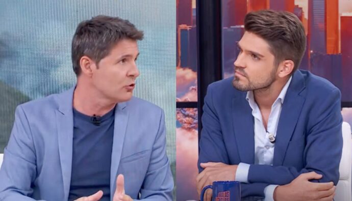 Jesús Cintora y Hugo Pereira en 'Malas Lenguas'.