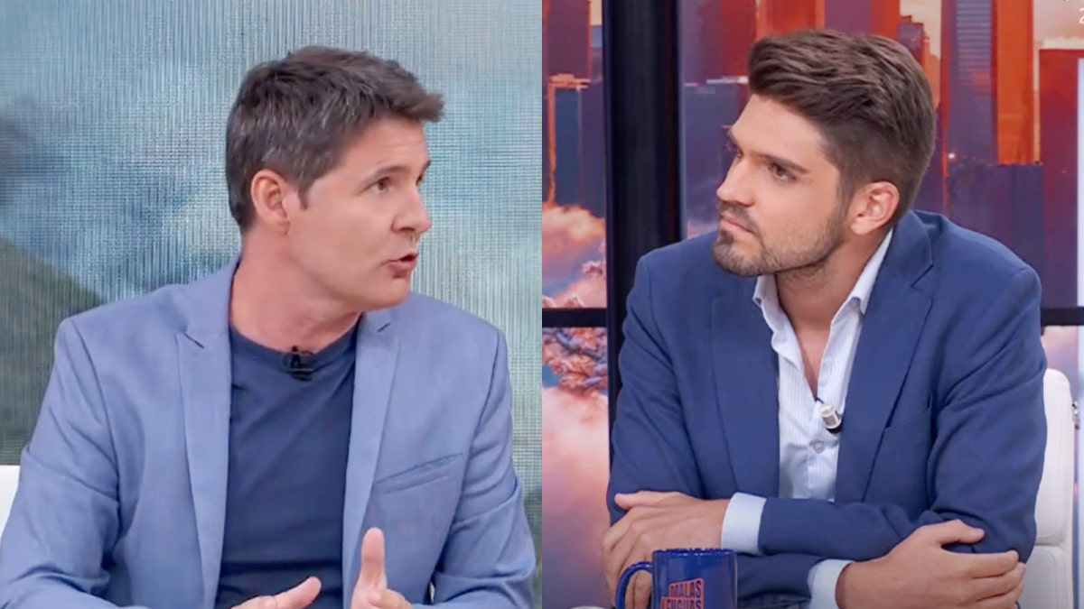 Jesús Cintora y Hugo Pereira en 'Malas Lenguas'.