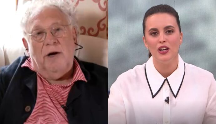 Ernesto Ekaizer y Aida Bao en 'Malas Lenguas'.