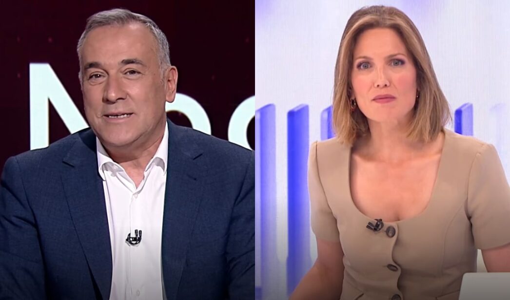 Xabier Fortes y Silvia Intxaurrondo