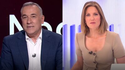 Xabier Fortes y Silvia Intxaurrondo