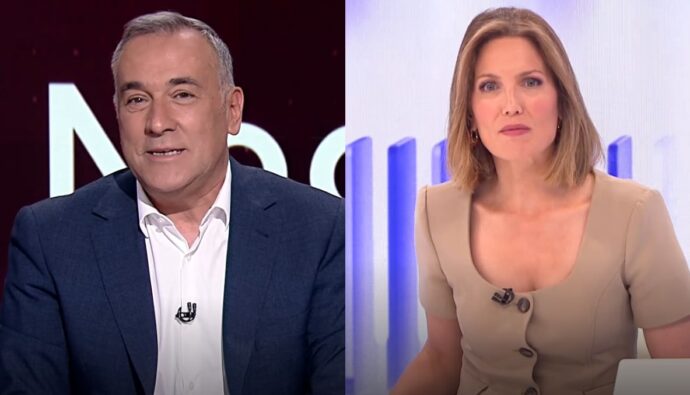 Xabier Fortes y Silvia Intxaurrondo