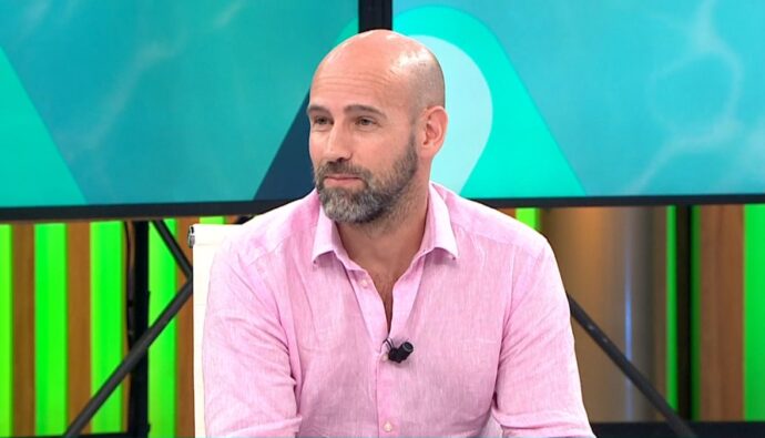 Gonzalo Miró en 'Más vale tarde'.