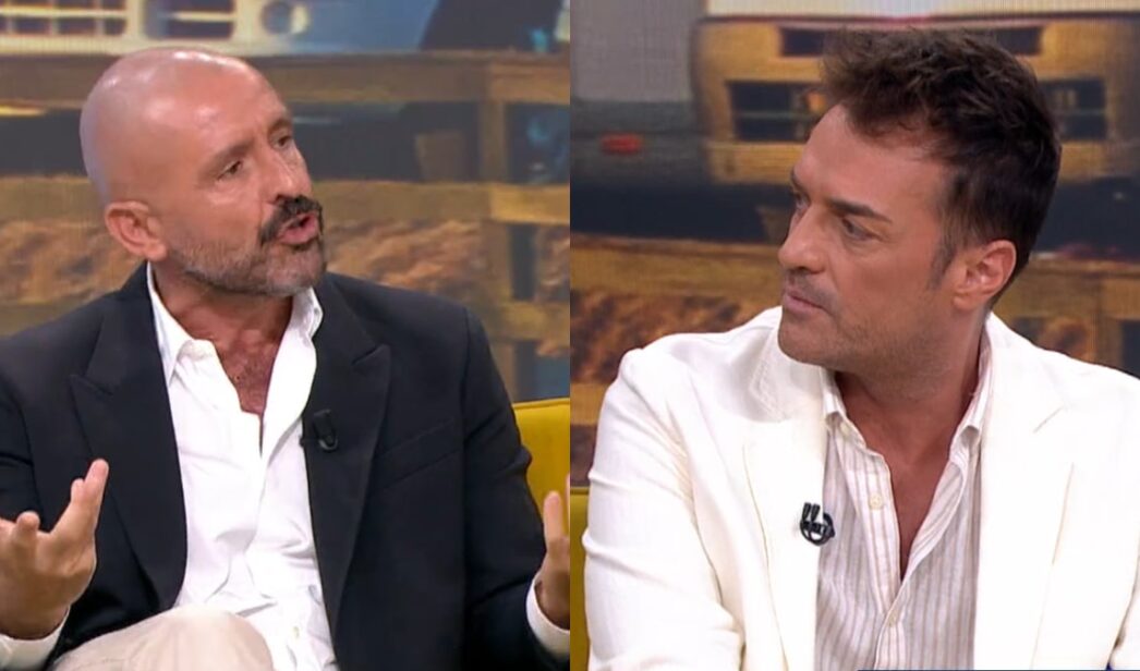 Jaime de los Santos y Miquel Valls en 'Espejo Público'.