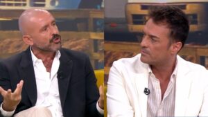 Jaime de los Santos y Miquel Valls en 'Espejo Público'.