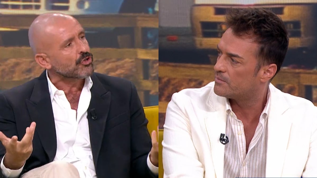 Jaime de los Santos y Miquel Valls en 'Espejo Público'.