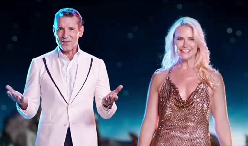 Jesús Vázquez y Valeria Mazza en 'Bailando con las estrellas'.