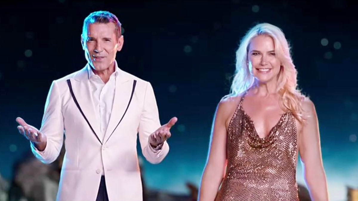Jesús Vázquez y Valeria Mazza en 'Bailando con las estrellas'.