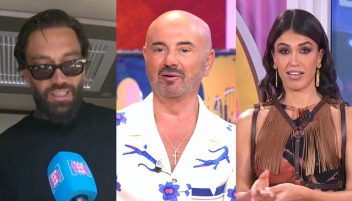 Juan Faro, Luis Pliego y Sofía Suescun.