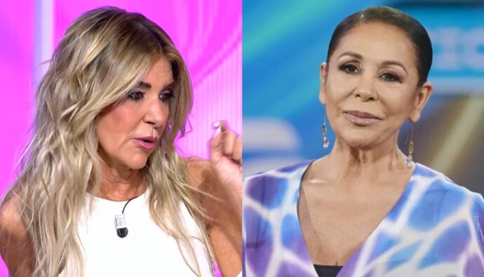 Marisa Martín Blázquez e Isabel Pantoja.