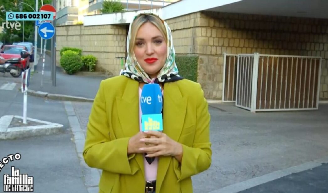 Marta Riesco en 'La familia de la tele'.