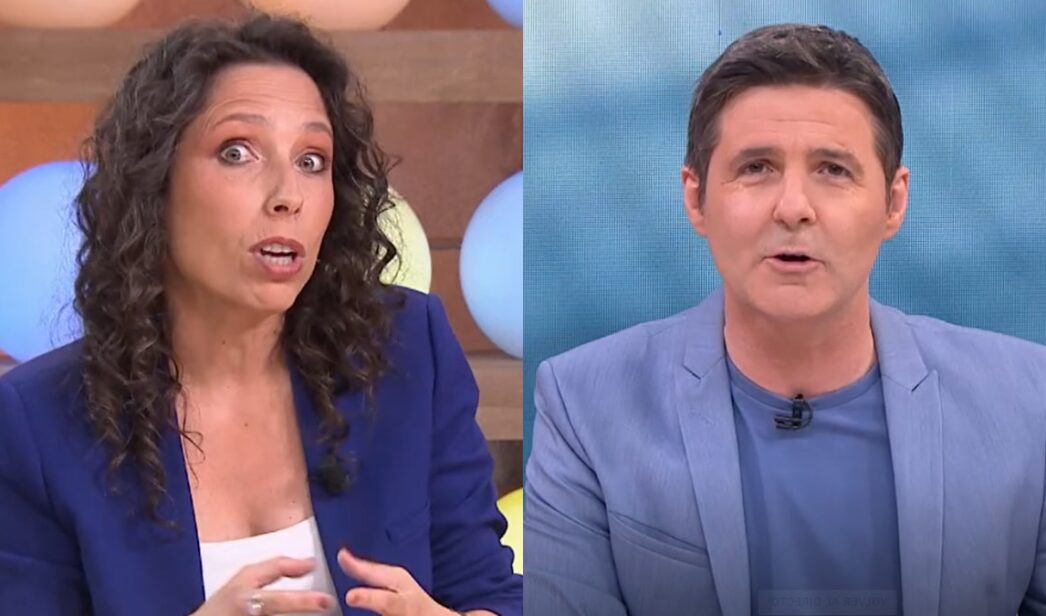 Marta Nebot y Jesús Cintora en 'Malas lenguas'.
