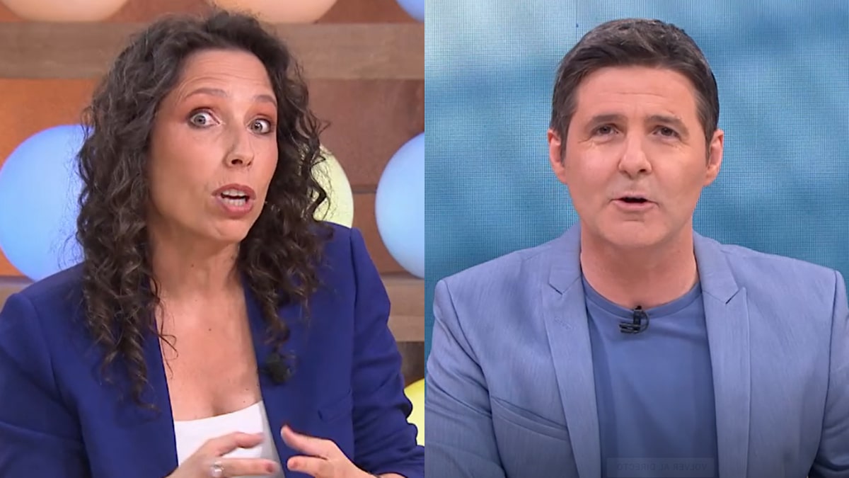 Marta Nebot y Jesús Cintora en 'Malas lenguas'.