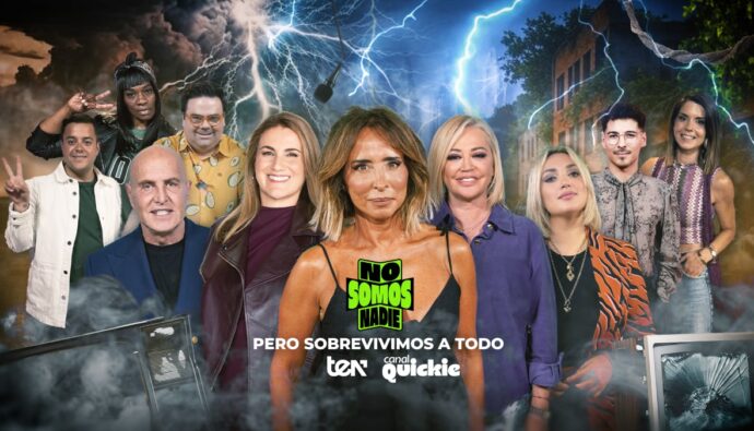 Cartel oficial de 'No somos nadie'.