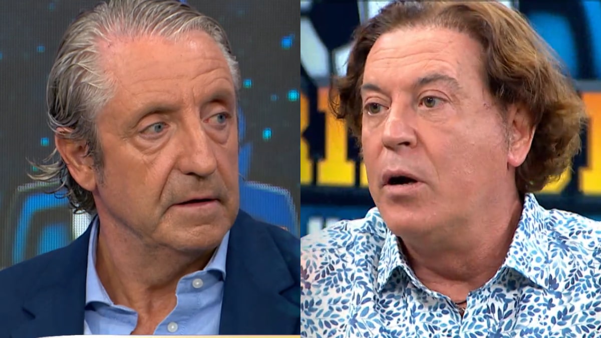 Josep Pedrerol y Pipi Estrada en 'El Chiringuito'.