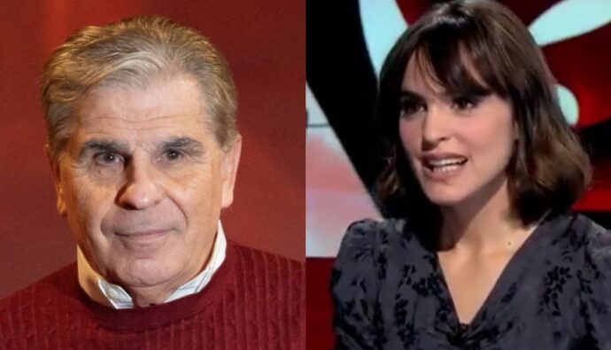 Pedro Ruiz y Verónica Echegui.