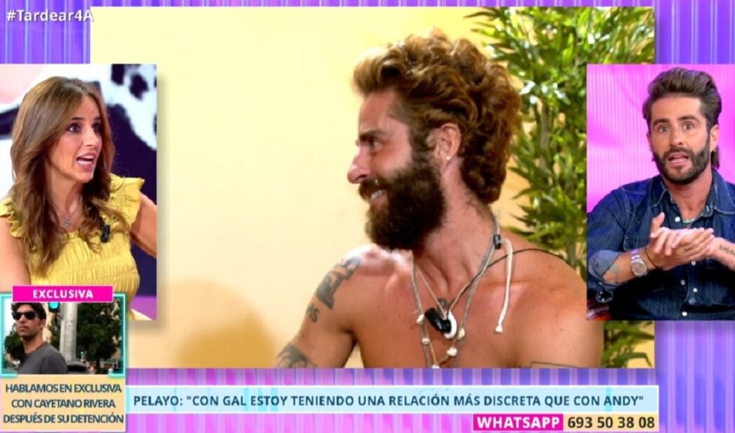 Pelayo Díaz y Carmen Alcayde en 'TardeAR'.