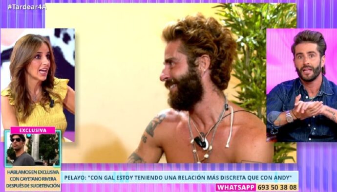 Pelayo Díaz y Carmen Alcayde en 'TardeAR'.