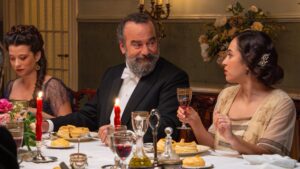Martina, Alonso y Catalina en 'La Promesa'.