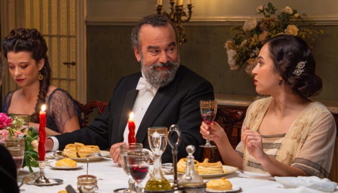 Martina, Alonso y Catalina en 'La Promesa'.