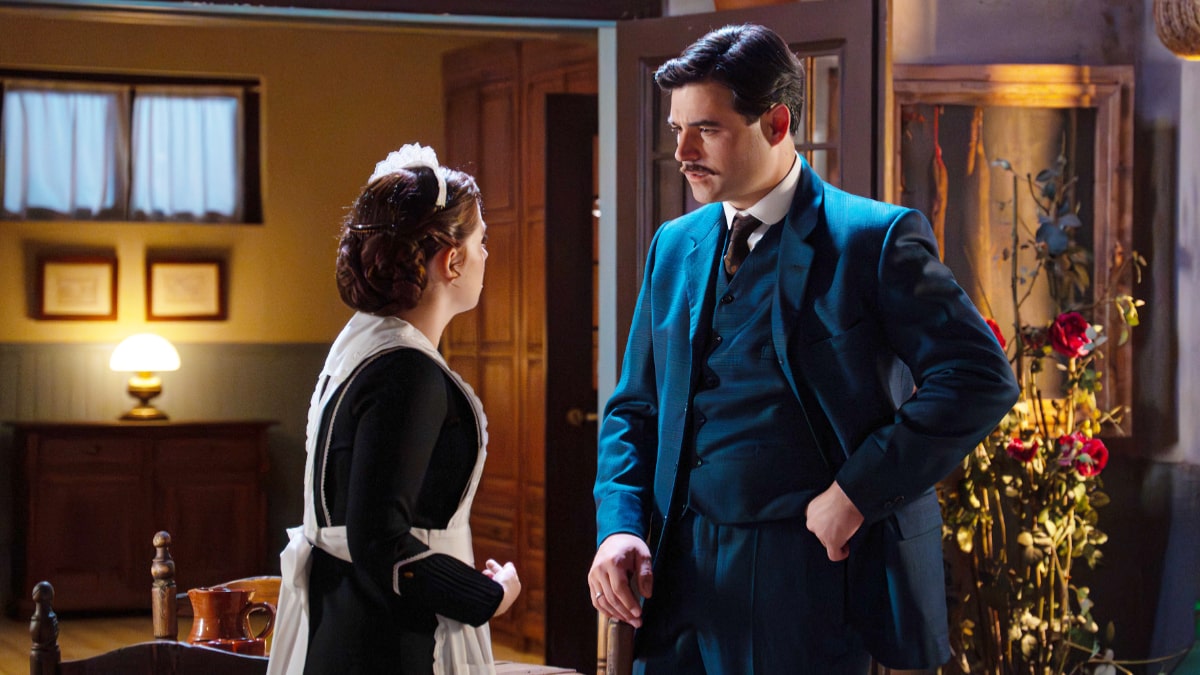 María fernández y Manuel en 'La Promesa'.