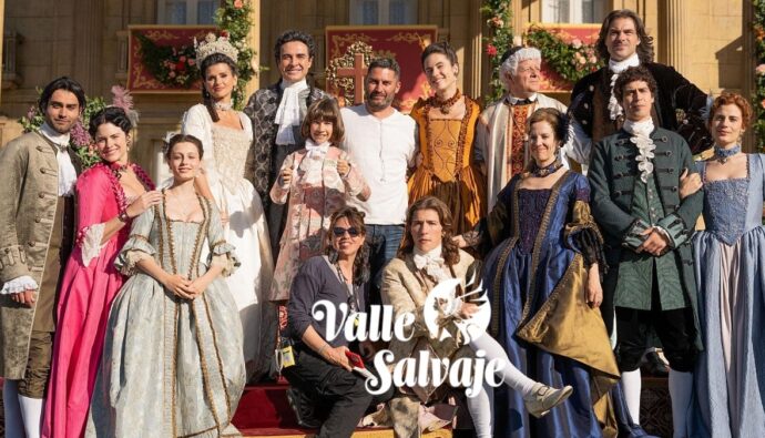 Imagen del reparto de 'Valle Salvaje'.