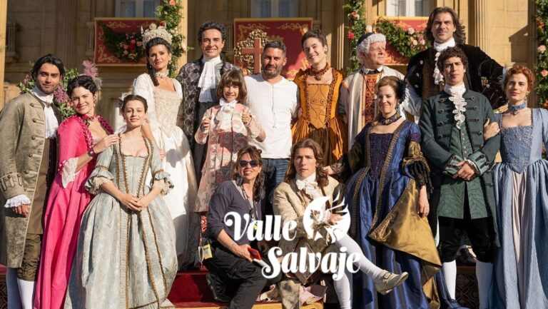 Imagen del reparto de 'Valle Salvaje'.