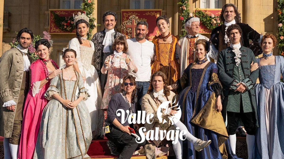 Imagen del reparto de 'Valle Salvaje'.