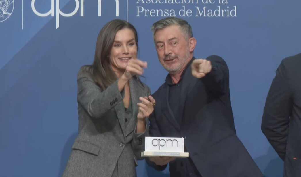 Ricardo Medina, creador de 'Madrid Directo' junto a la Reina Letizia