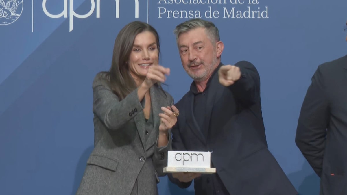 Ricardo Medina, creador de 'Madrid Directo' junto a la Reina Letizia