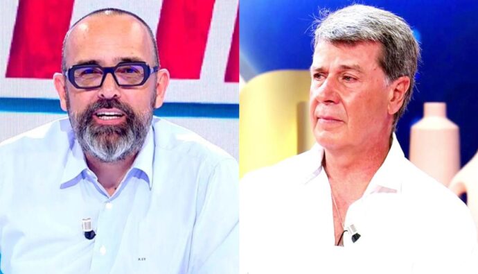 Risto Mejide y Cayetano Martínez de Irujo.