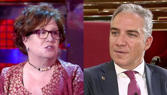 Rosa Villacastín y Elías Bendodo.