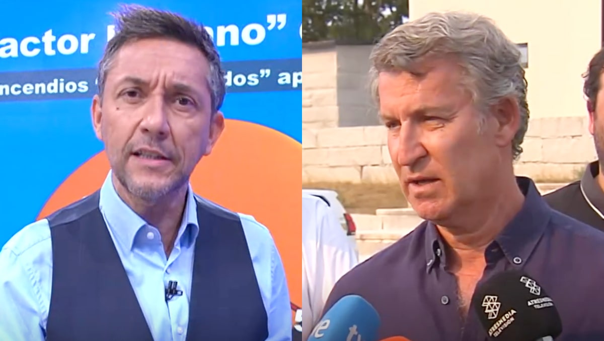 Javier Ruiz y Alberto Núñez Feijóo.
