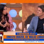 Sarah Santaolalla y Jesús Cintora en 'Malas Lenguas'.