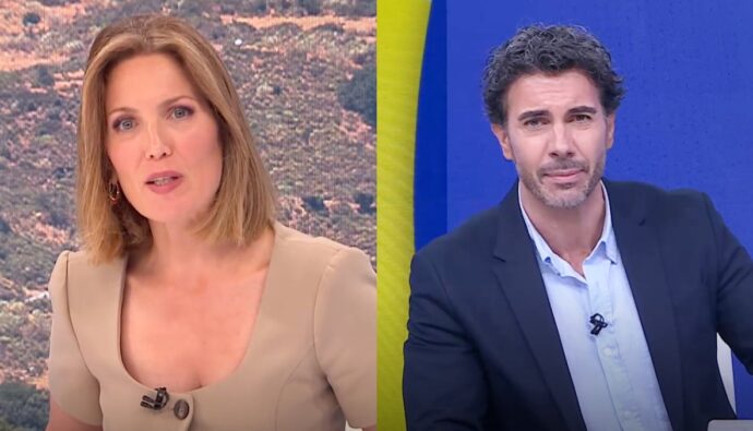 Silvia Intxaurrondo y Alberto Herrera.