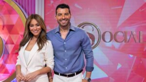 María Verdoy y Antonio Santana en 'Socialité'.