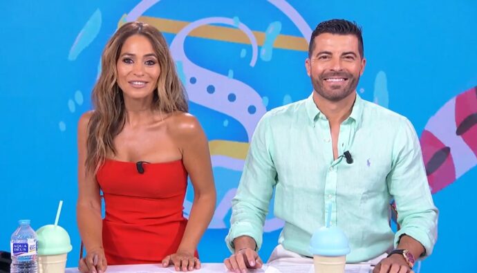 María Verdoy y Antonio Santana en 'Socialité'.