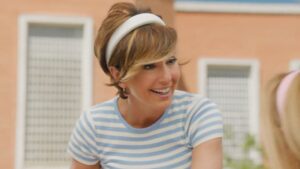 Sonsoles Ónega a lo Sandy de 'Grease'.