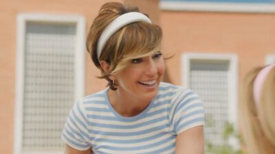 Sonsoles Ónega a lo Sandy de 'Grease'.