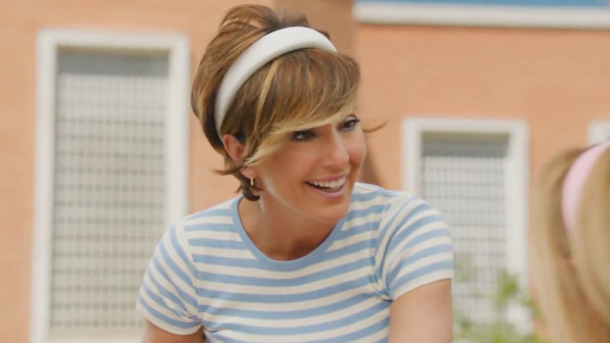 Sonsoles Ónega a lo Sandy de 'Grease'.