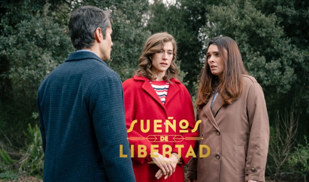 Pelayo, Marta y Fina en 'Sueños de libertad'.