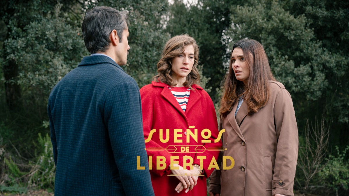 Pelayo, Marta y Fina en 'Sueños de libertad'.