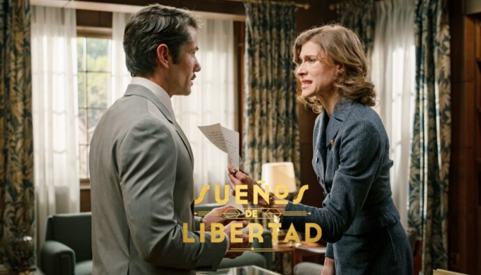 Pelayo y Marta en 'Sueños de libertad'.