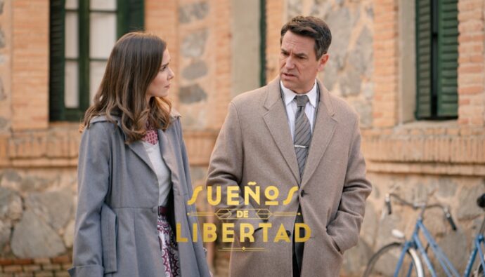Begoña y Gabriel en 'Sueños de libertad'.