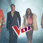 Mika, Sebastián Yatra, Malú y Pablo López en 'La Voz'.
