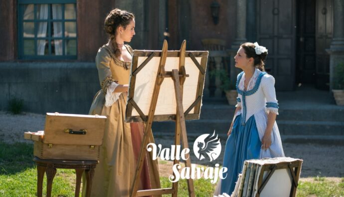 Irene y Bárbara en 'Valle Salvaje'.