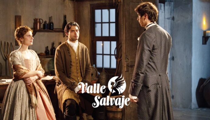 Adriana, Rafael y Julio en 'Valle Salvaje'.